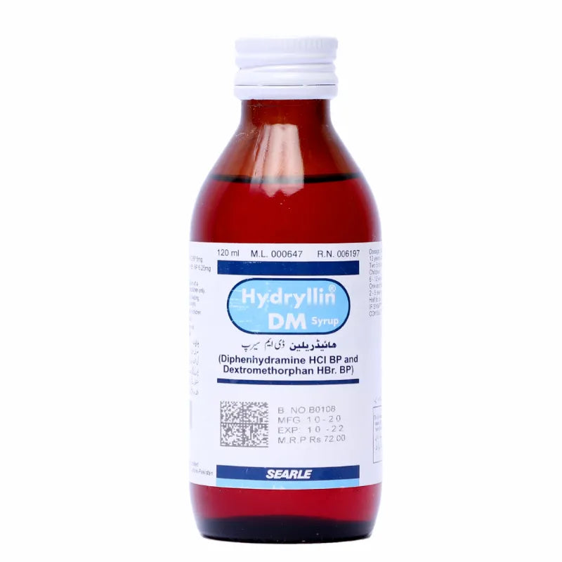 Hydryllin DM Syp 120ml