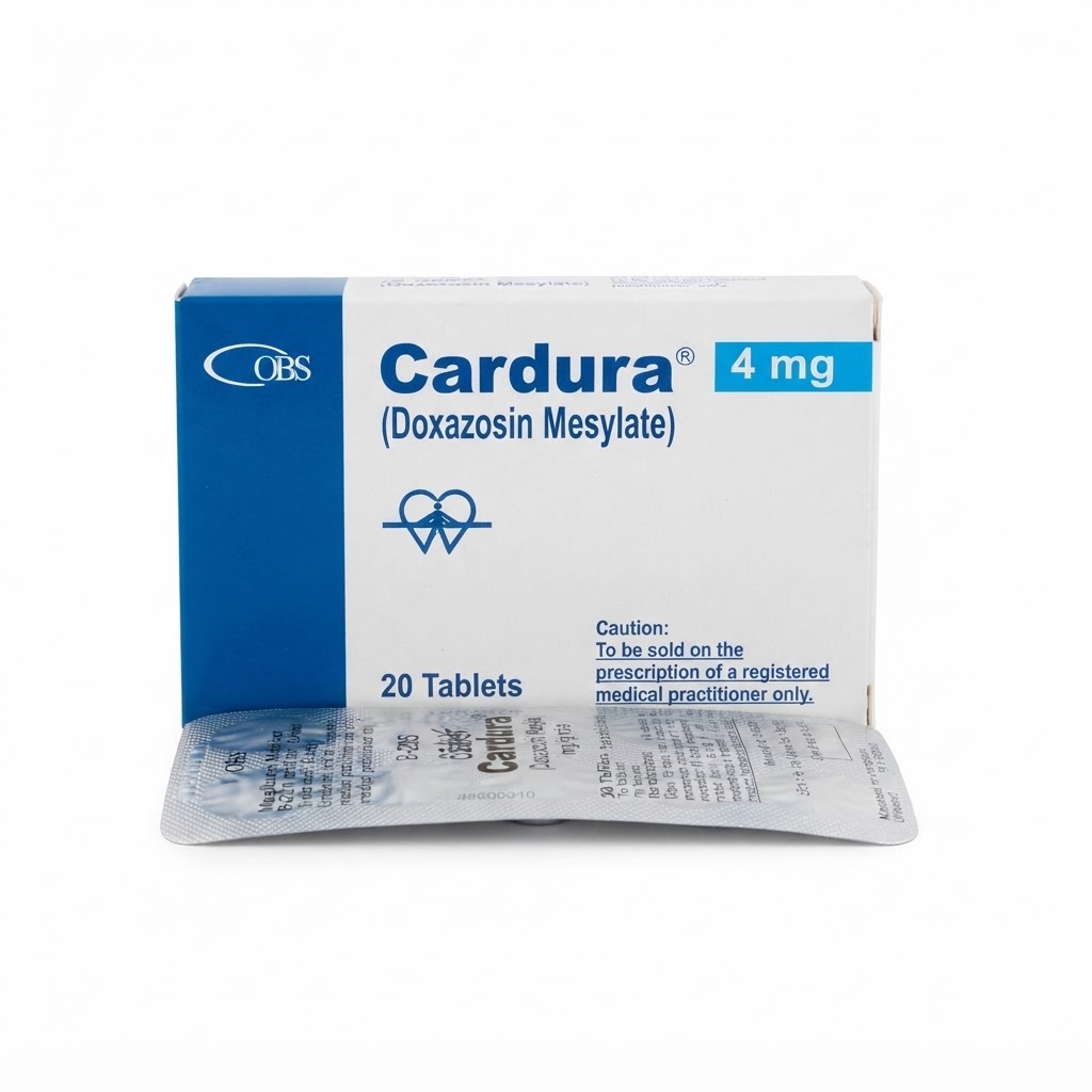 Cardura 4mg Tab 20's — image 3 of 3