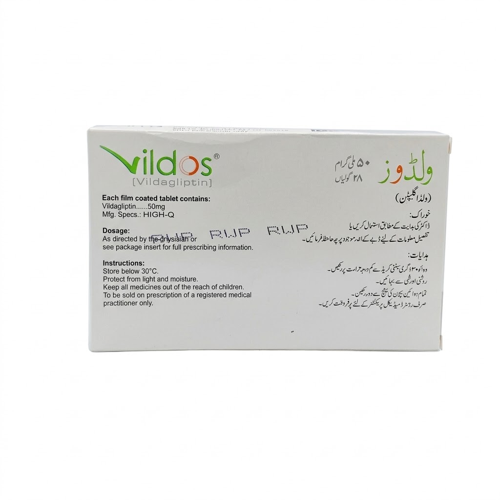 Vildos Tab 50mg 28's — image 2 of 3