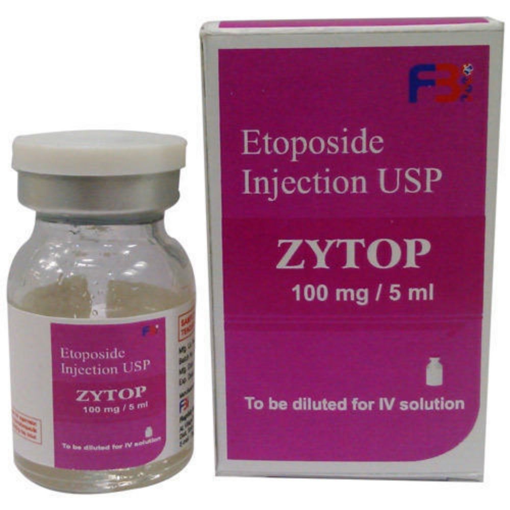Etoposide Inj 100mg 1Vialx5ml