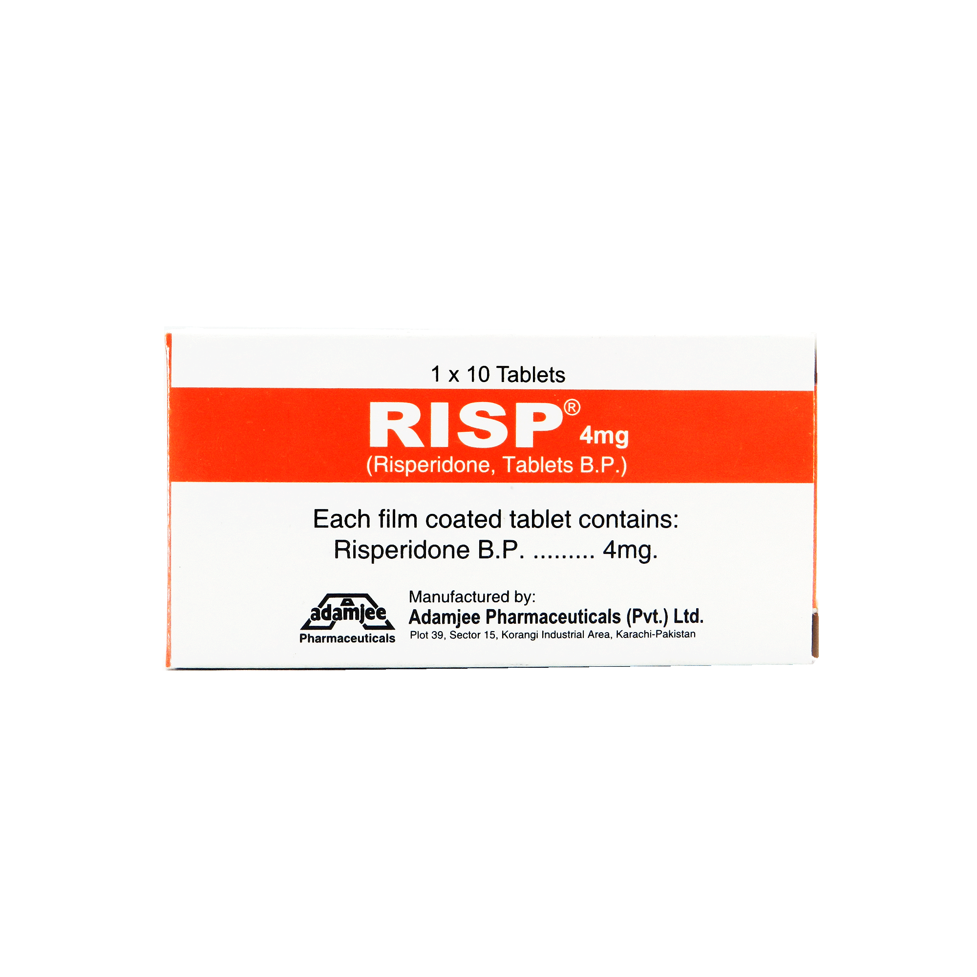Risp 4mg tab 1x10's — image 3 of 3