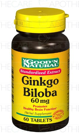 Ginkgo Biloba Tab 60mg 60's