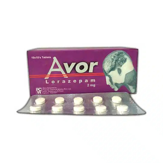 Avor Tab 2mg 10x10's