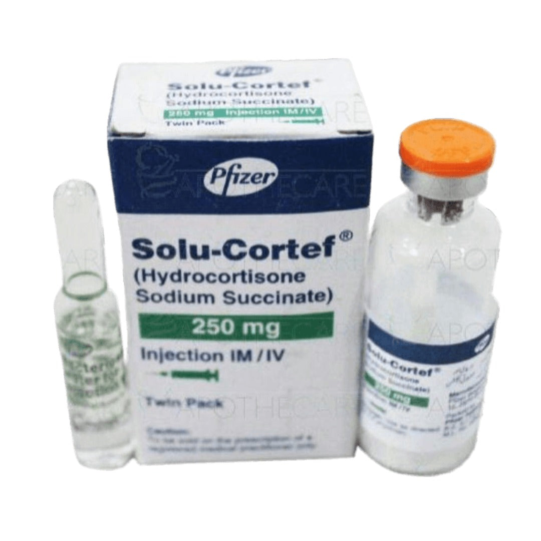 Solu Cortef Inj 250mg 1Vial