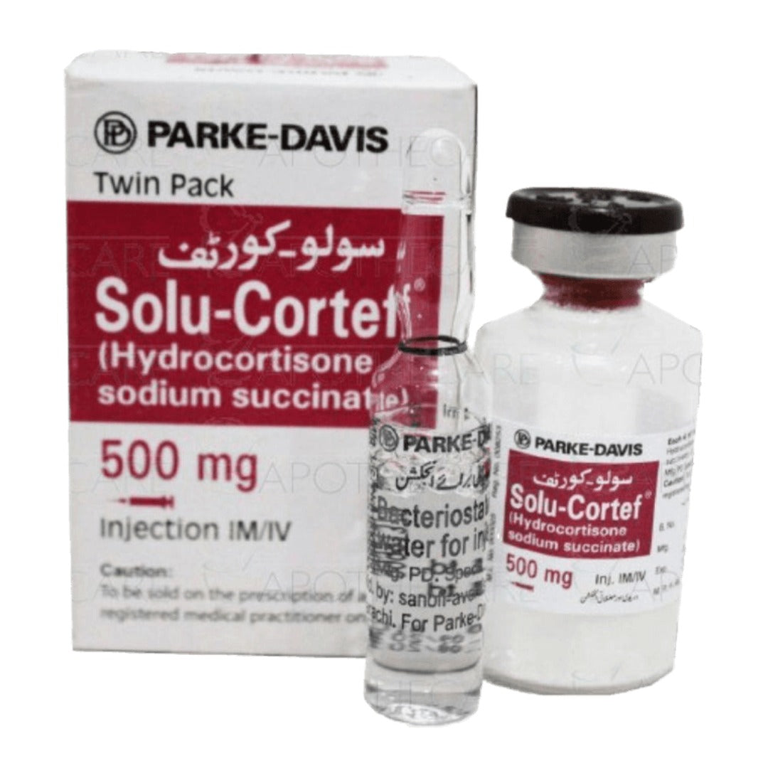 Solu Cortef Inj 500mg 1Vial