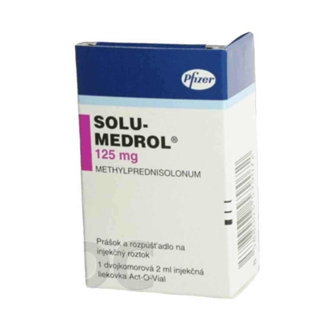 Solu Medrol Inj 125mg 1Vial