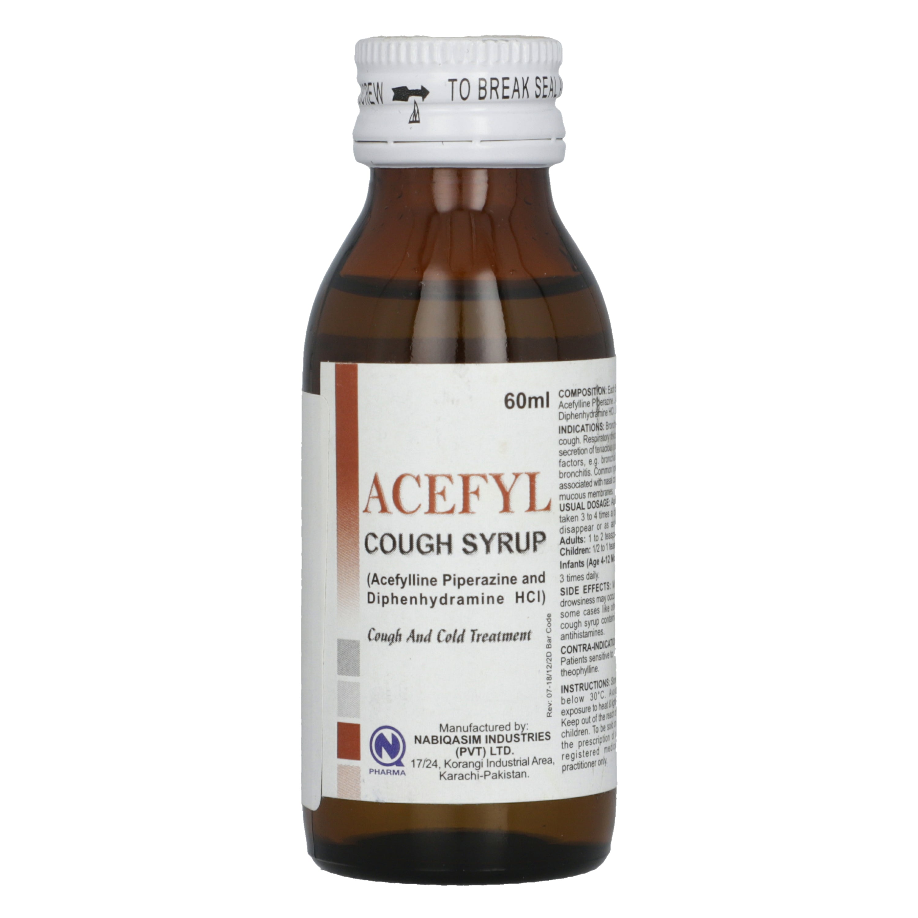 Acefyl Syp 125mg/5ml 60ml