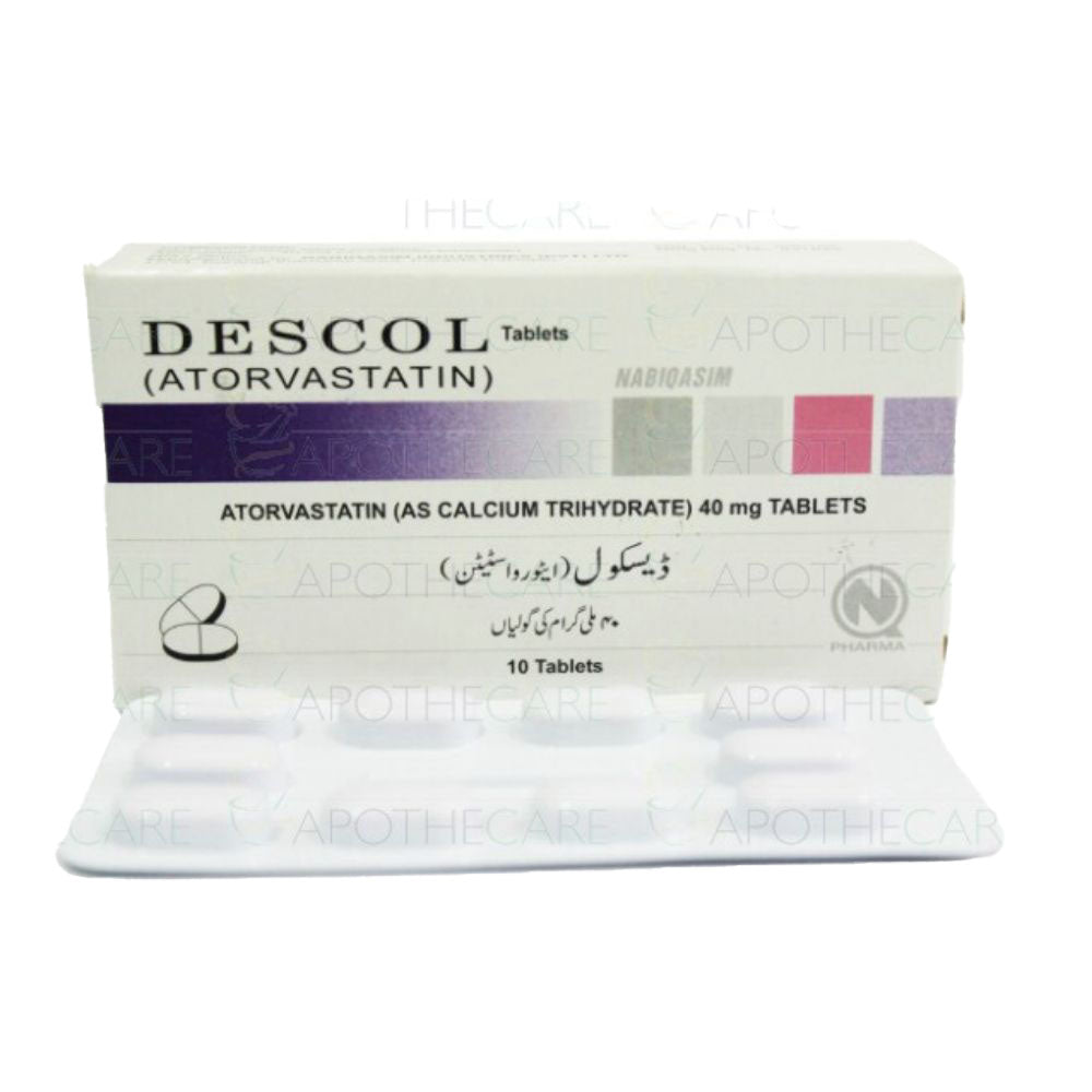 Descol Tab 40mg 10's
