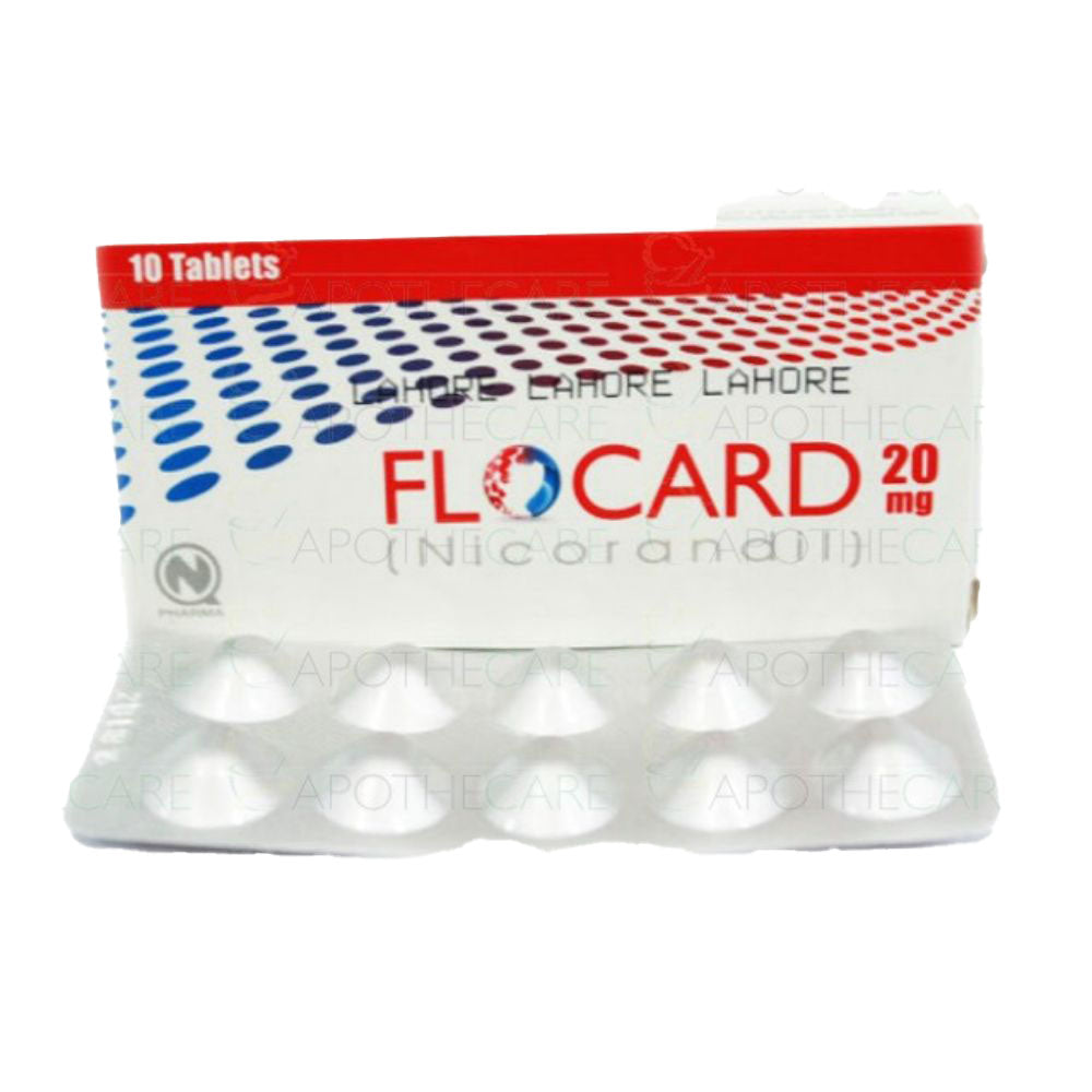 Flocard Tab 20mg 10's