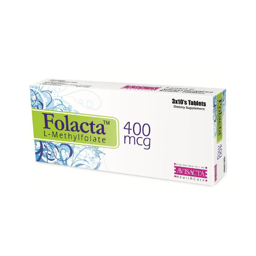 Folacta Tab 400mcg 30's