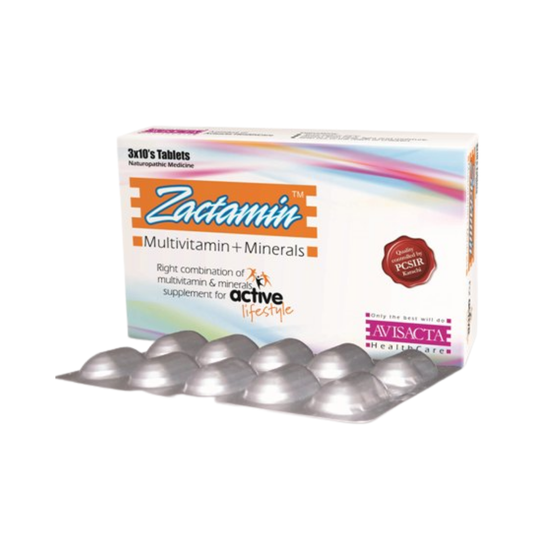 Zactamin Tab 30's