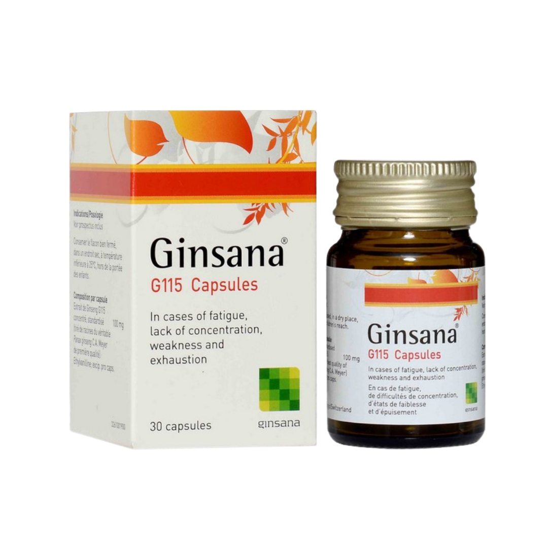 Ginsana Cap 100mg 30-s