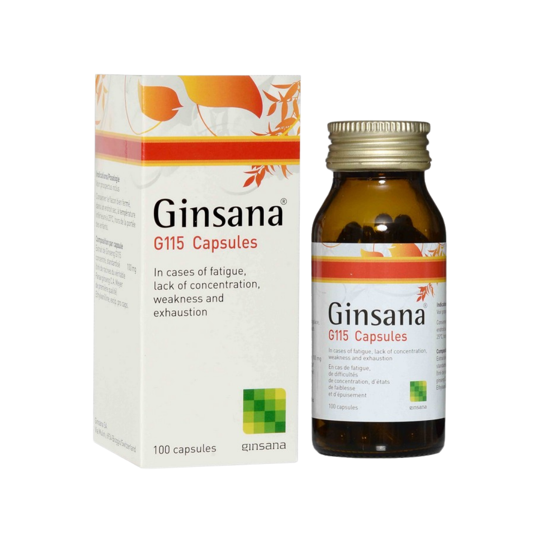 Ginsana Cap 100mg 100's