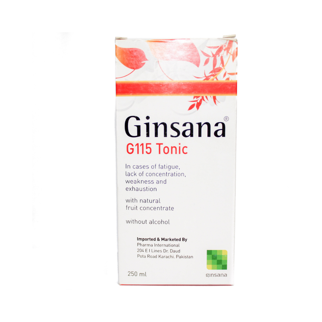 Ginsana Tonic 140mg/15ml 250ml