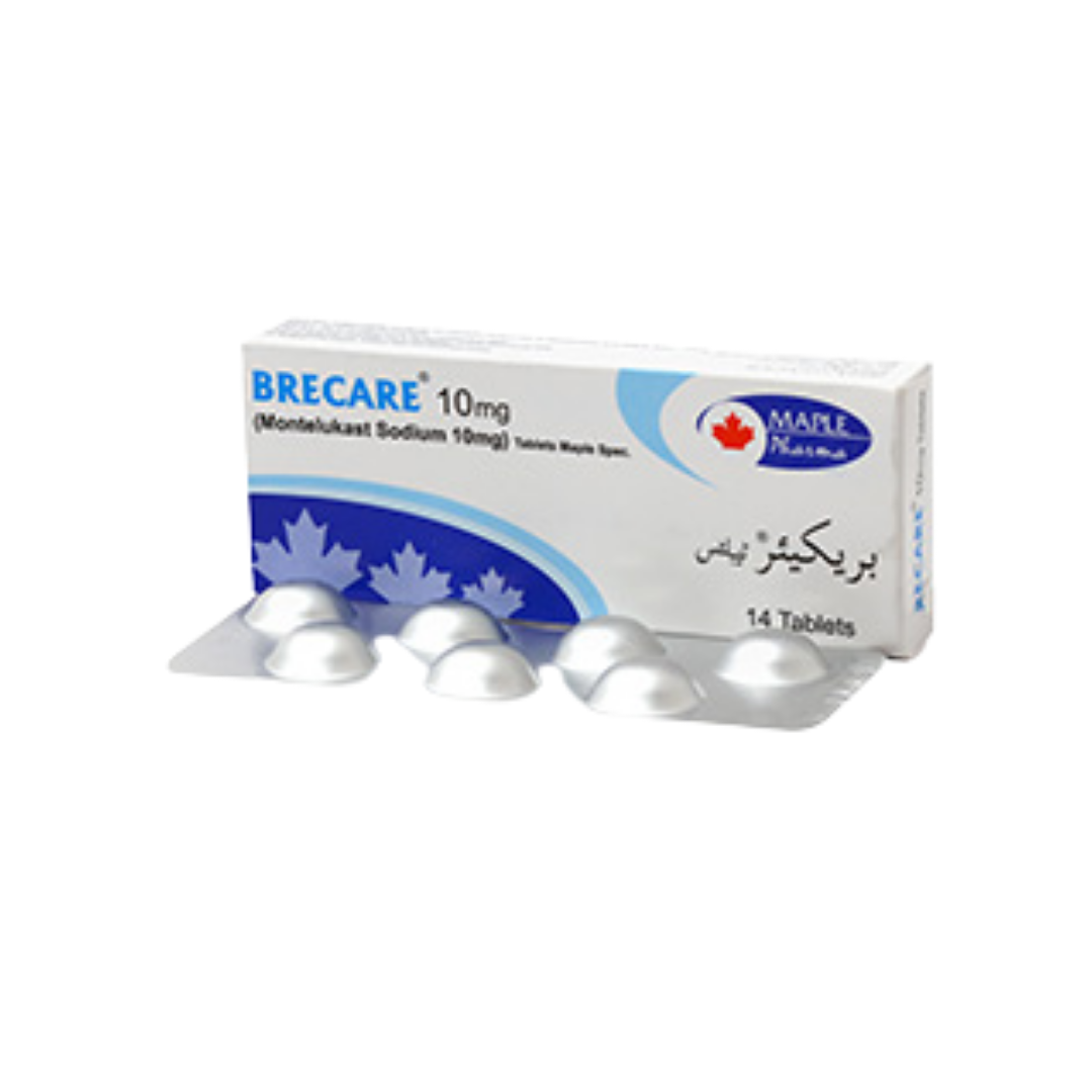 Brecare Tab 10mg 14's