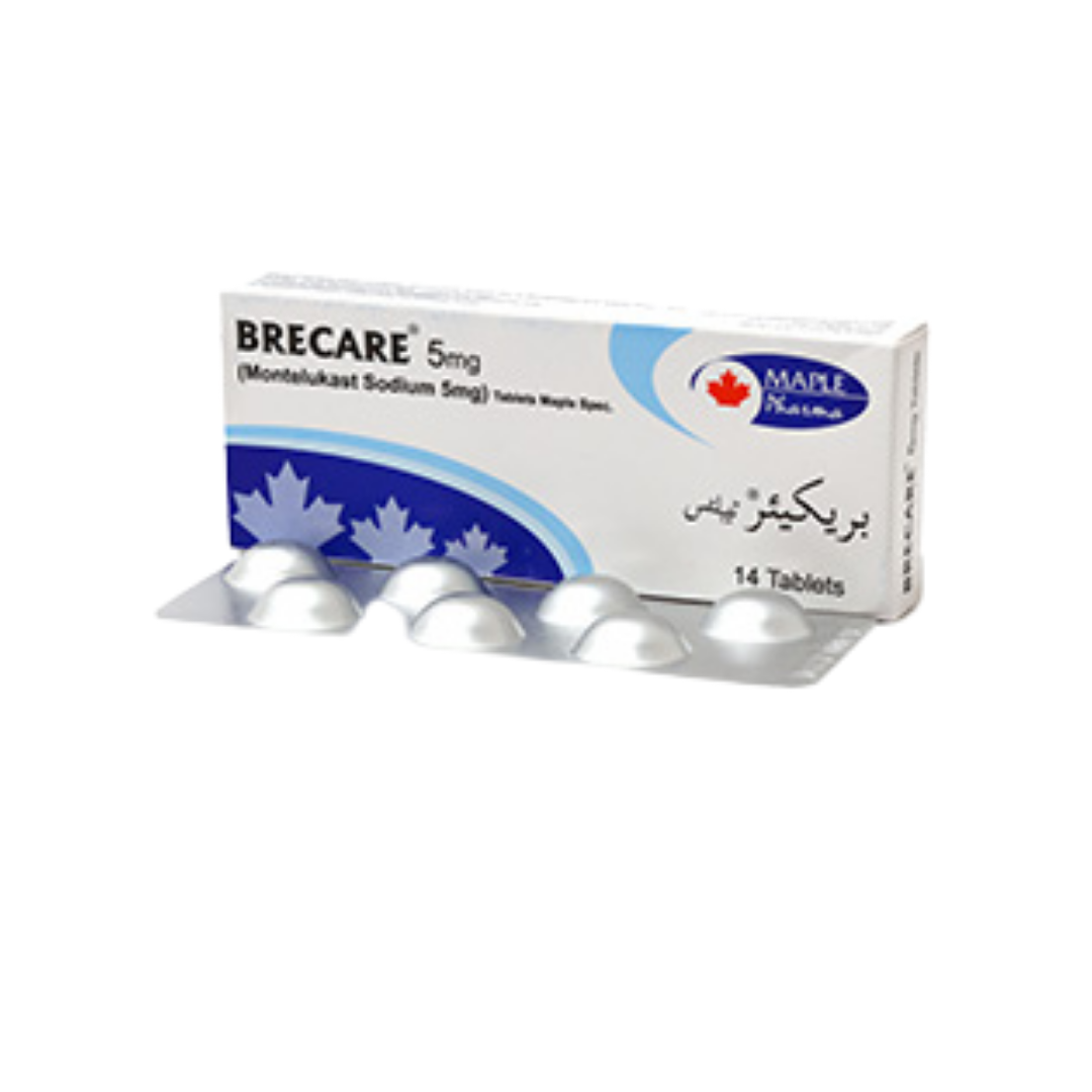 Brecare Tab 5mg 14's
