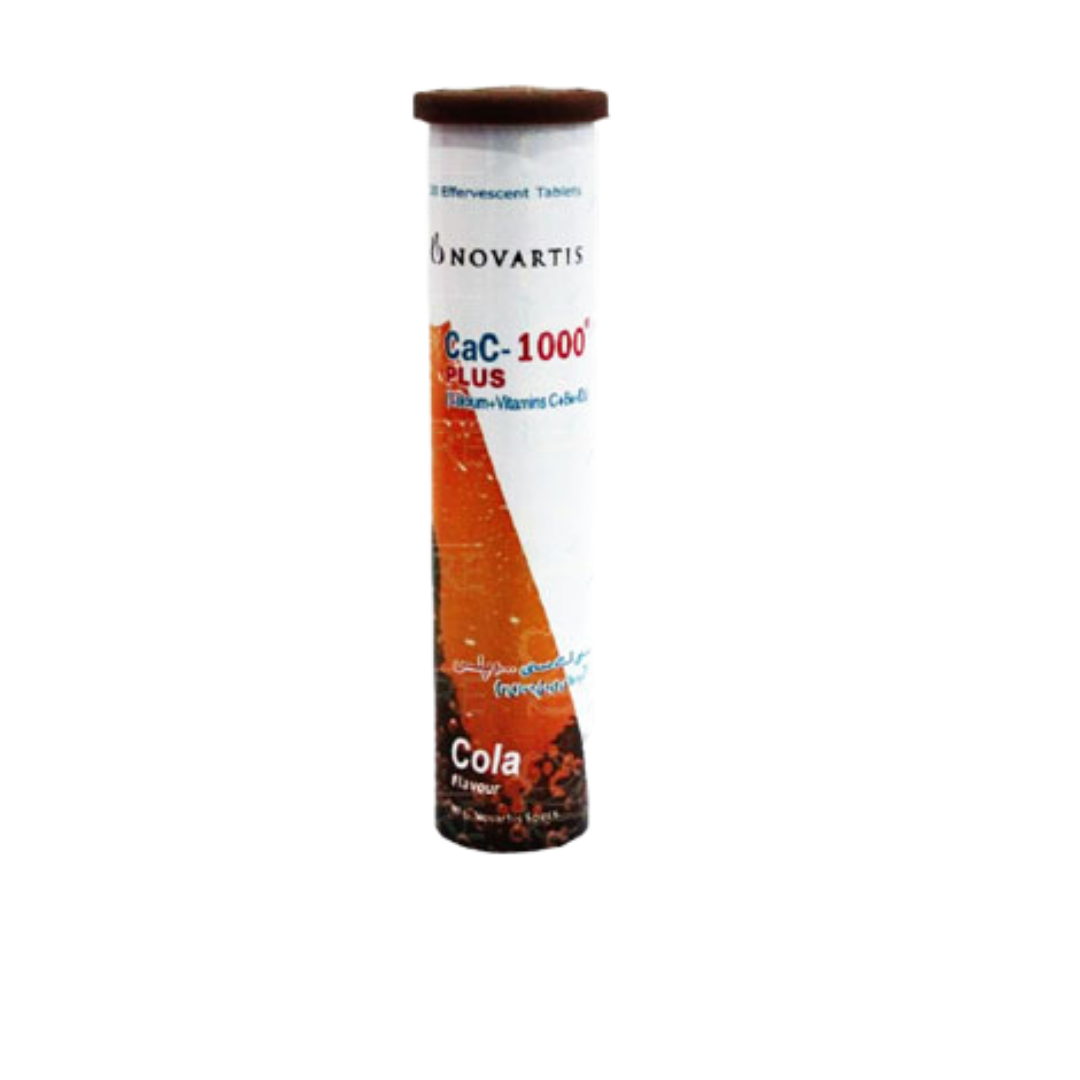 Cac-1000 Plus Cola Flavour Tab 20's