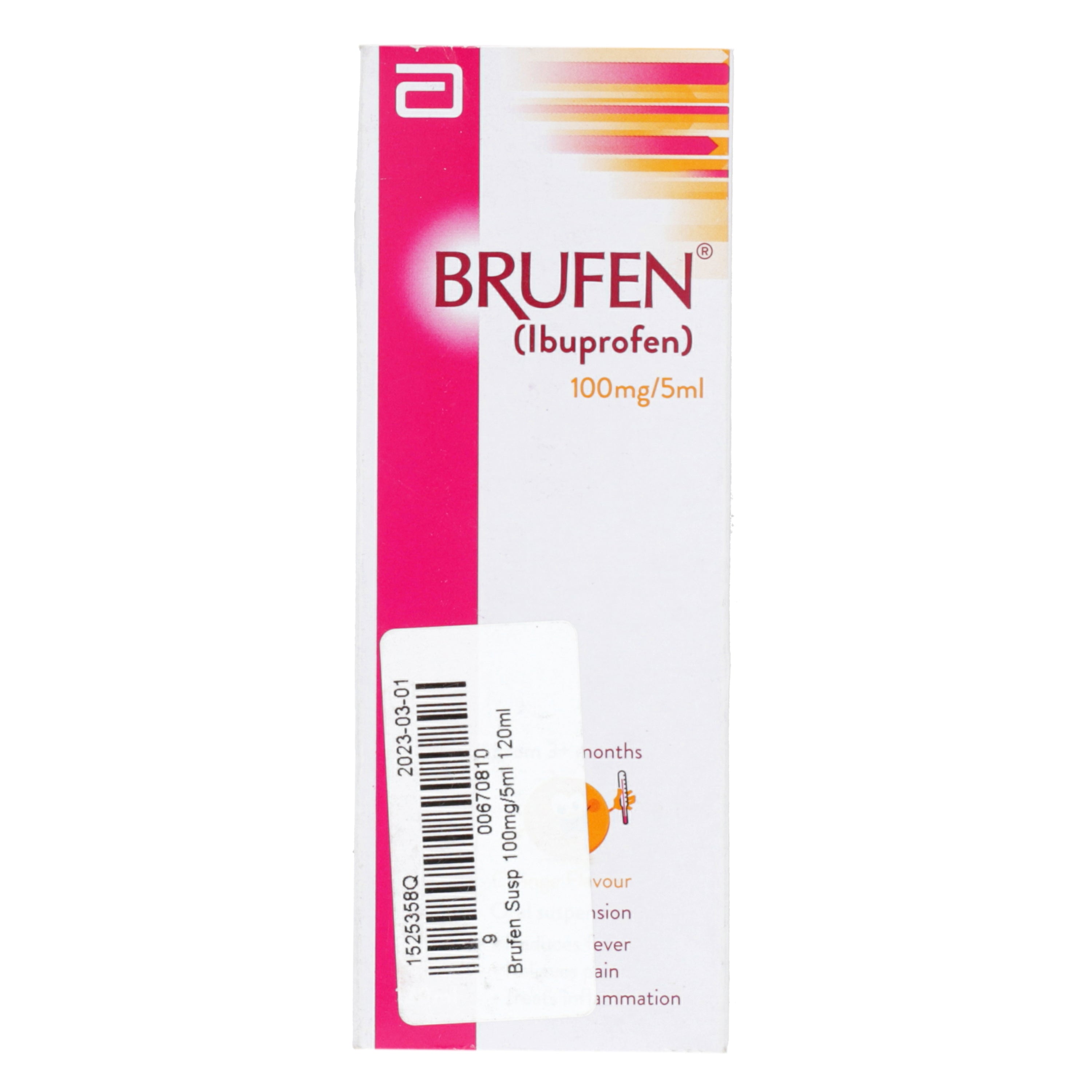 Brufen Susp 100mg/5ml 120ml — image 3 of 6