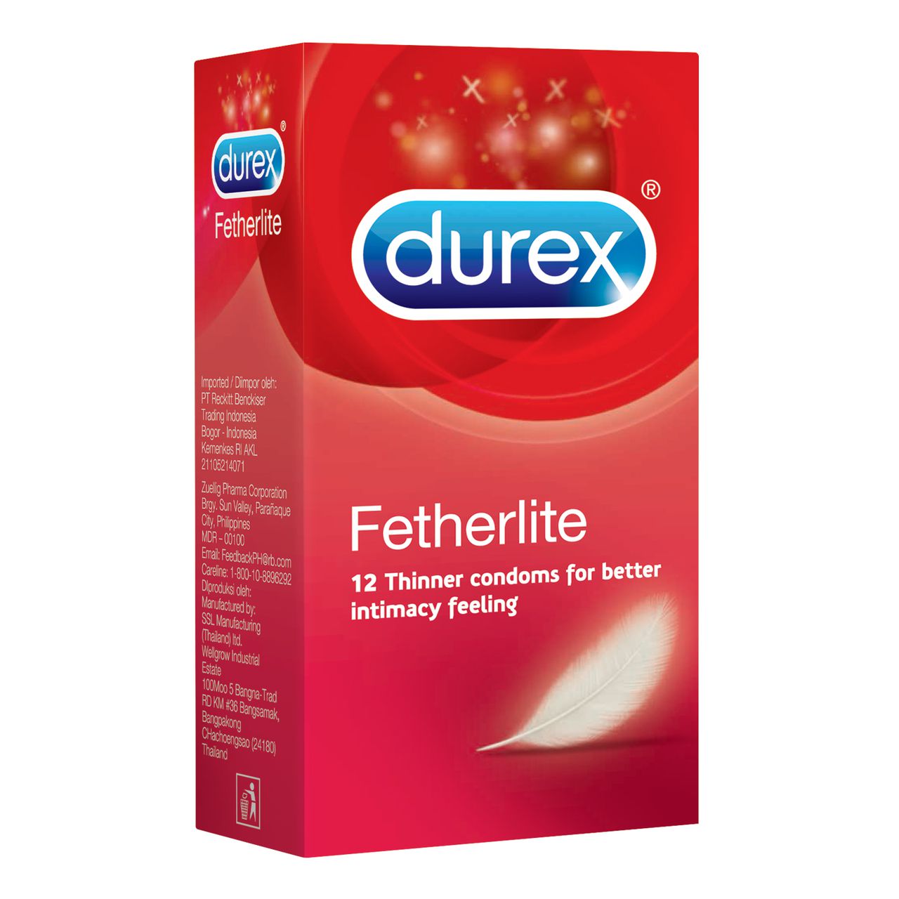 Durex Fetherlite Condom 12's