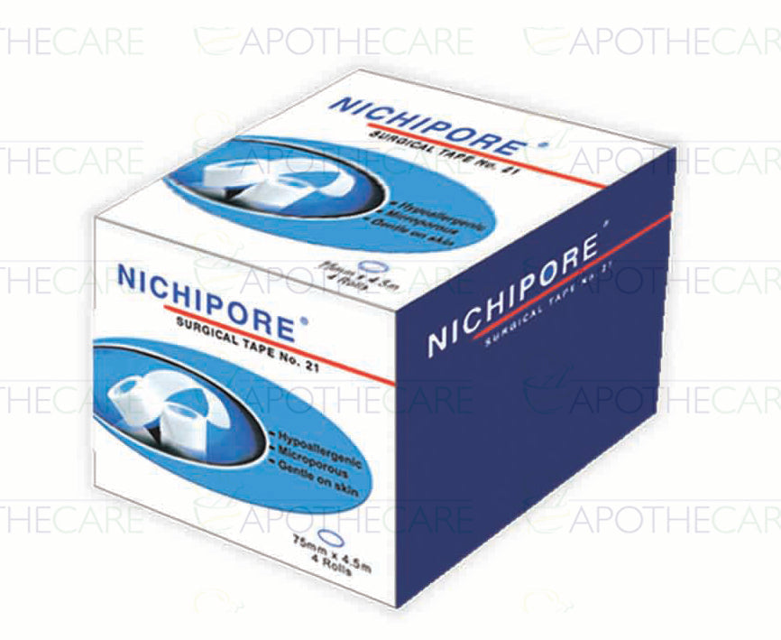 Nichipore Surgical Tape 100mm 3Rolls