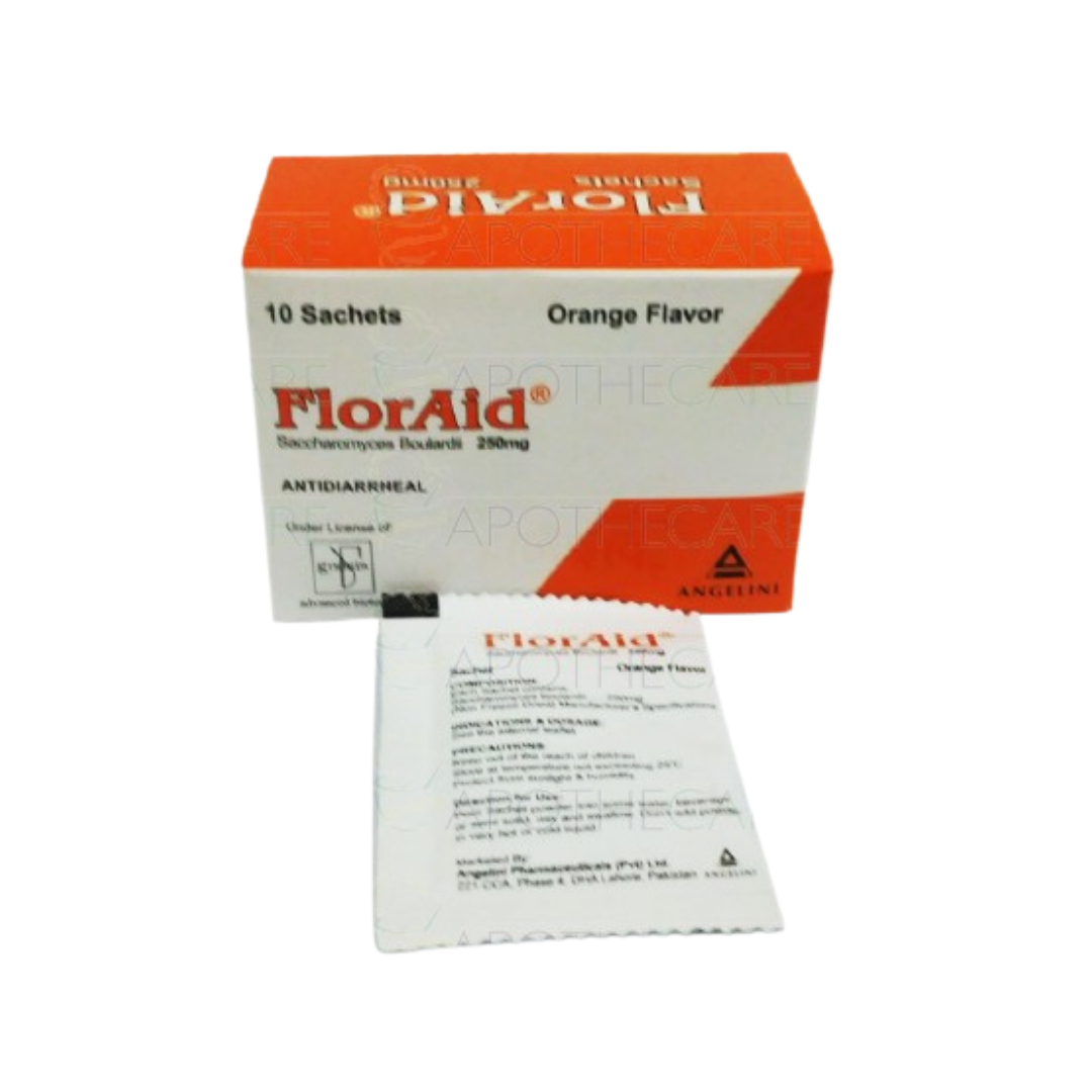 Floraid Powder Sachet 250mg 10's