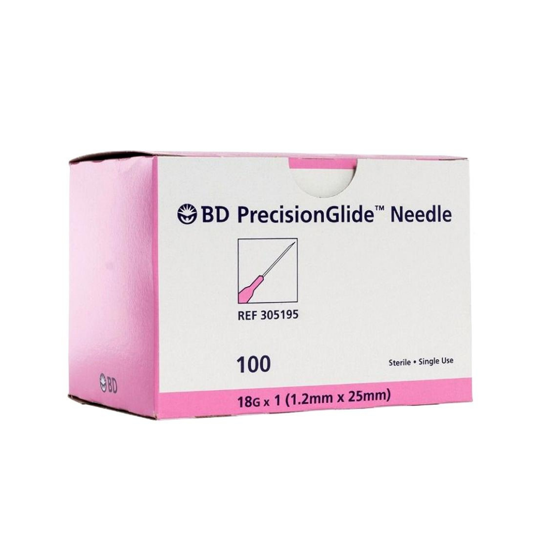 BD Needles 18G 100's