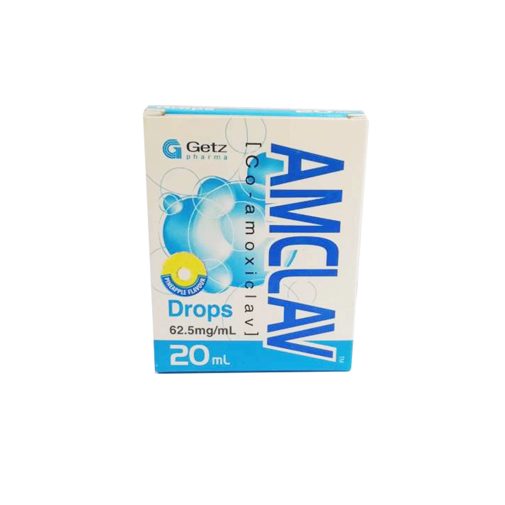 Amclav Drops 62.5mg/ml 20ml 1's