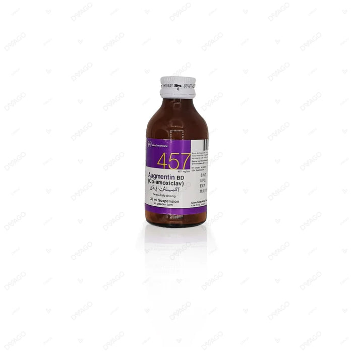 Augmentin BD Syp 457mg/5ml 70ml — image 3 of 4