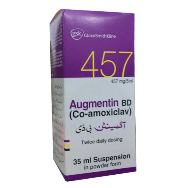 Augmentin BD Syp 457mg/5ml 70ml — image 2 of 4