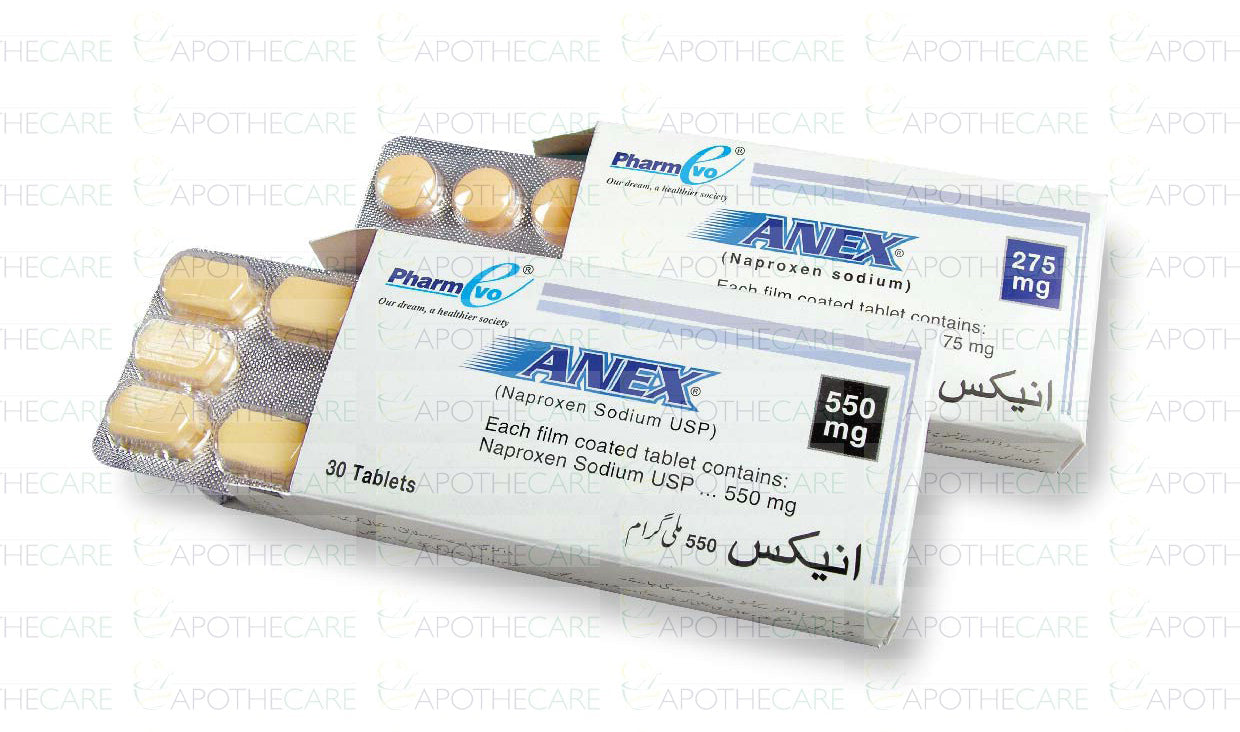 Anex Tab 275mg 30's