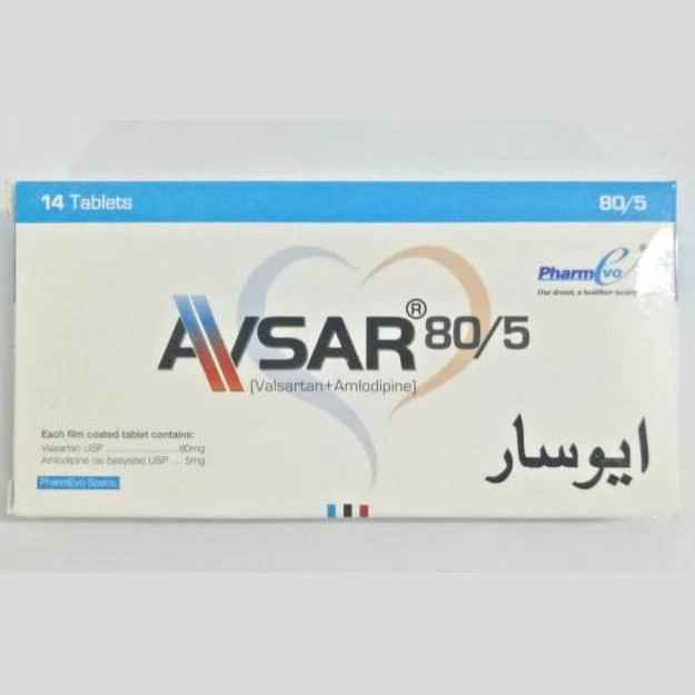 Avsar 80mg/5mg Tab 14's