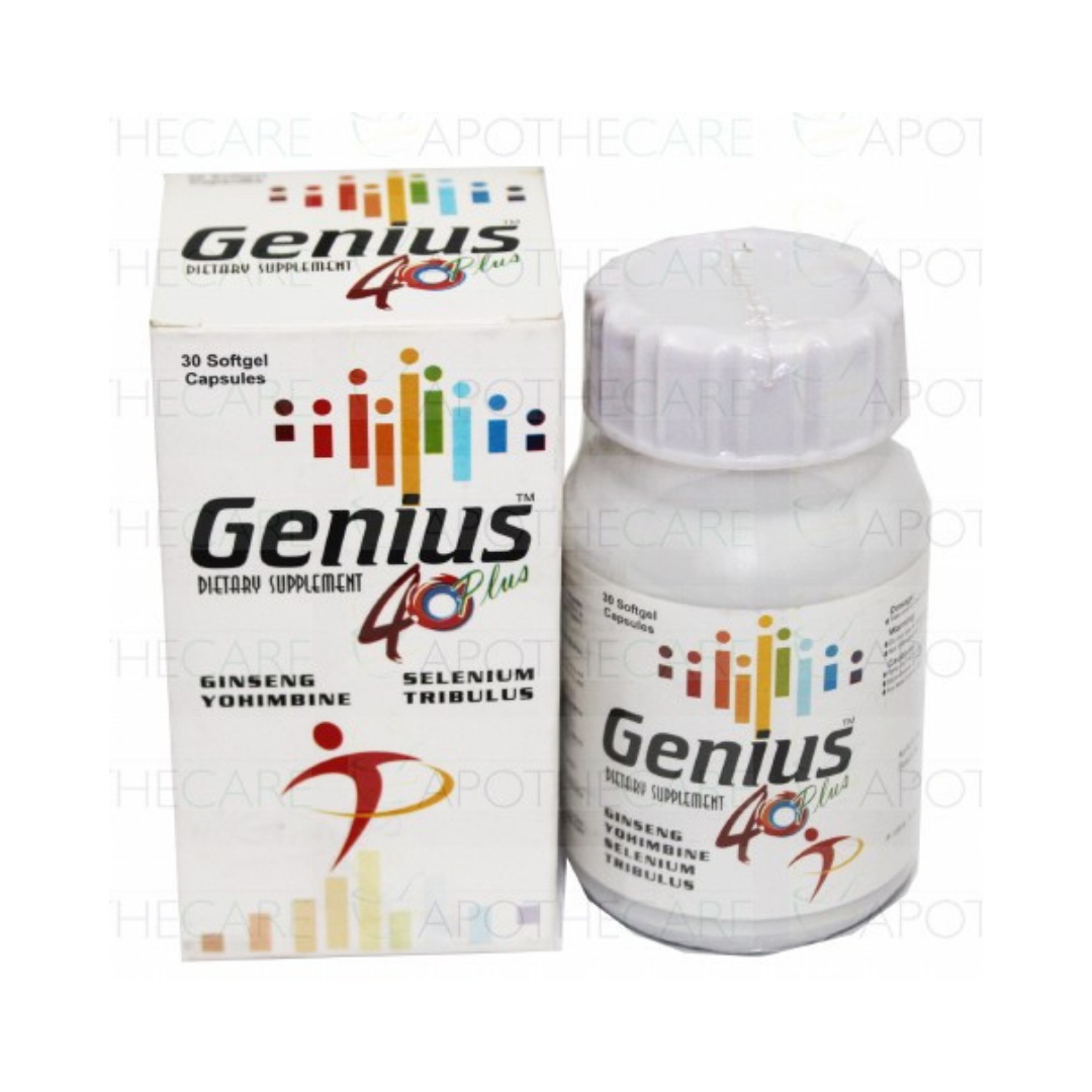 Genius Plus Cap 40mg 30's