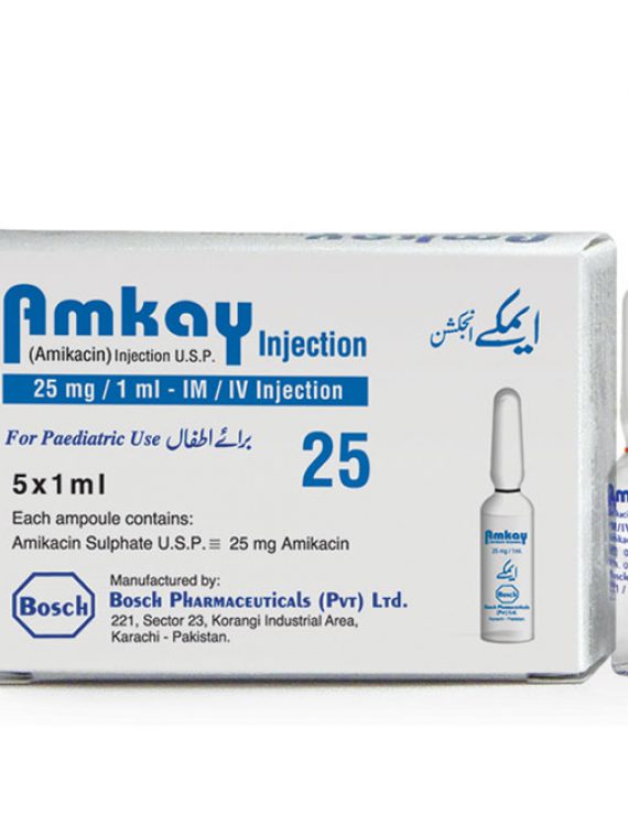 Amkay-25 Inj 25mg 5Ampx1ml