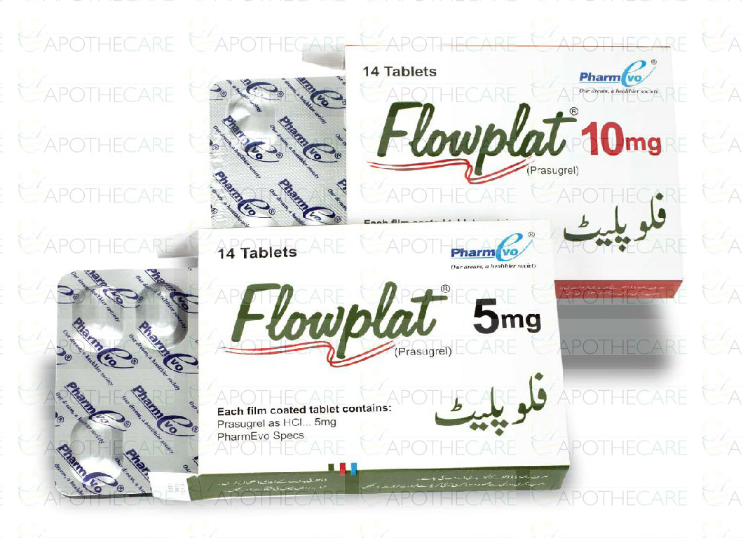Flowplat Tab 10mg 14's