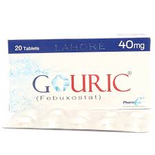 Gouric 40mg tab 20's