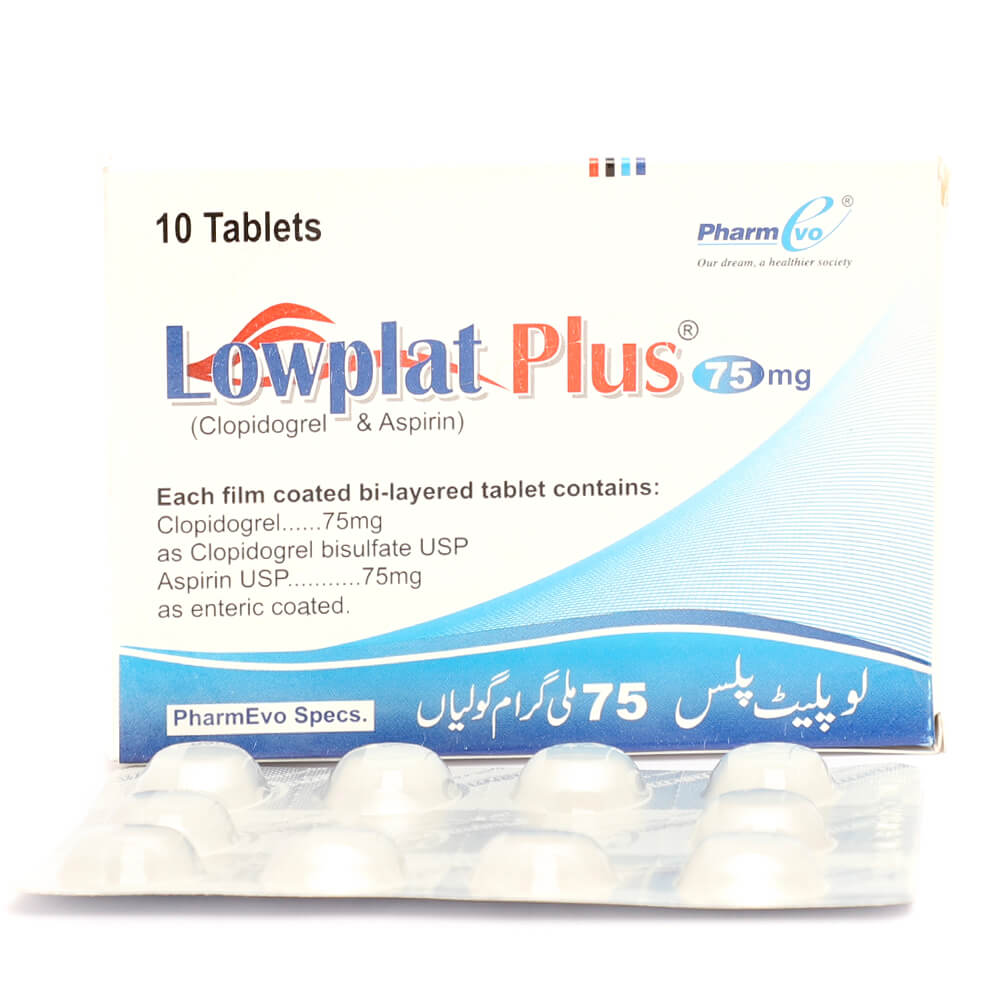 Lowplat Plus 75mg/75mg Tab 10's — image 2 of 3