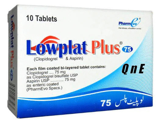 Lowplat Plus 75mg/75mg Tab 10's