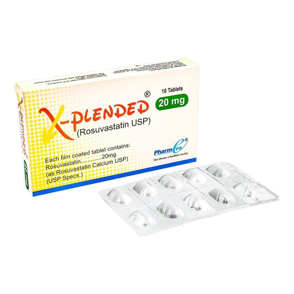X-Plended Tab 20mg 10's