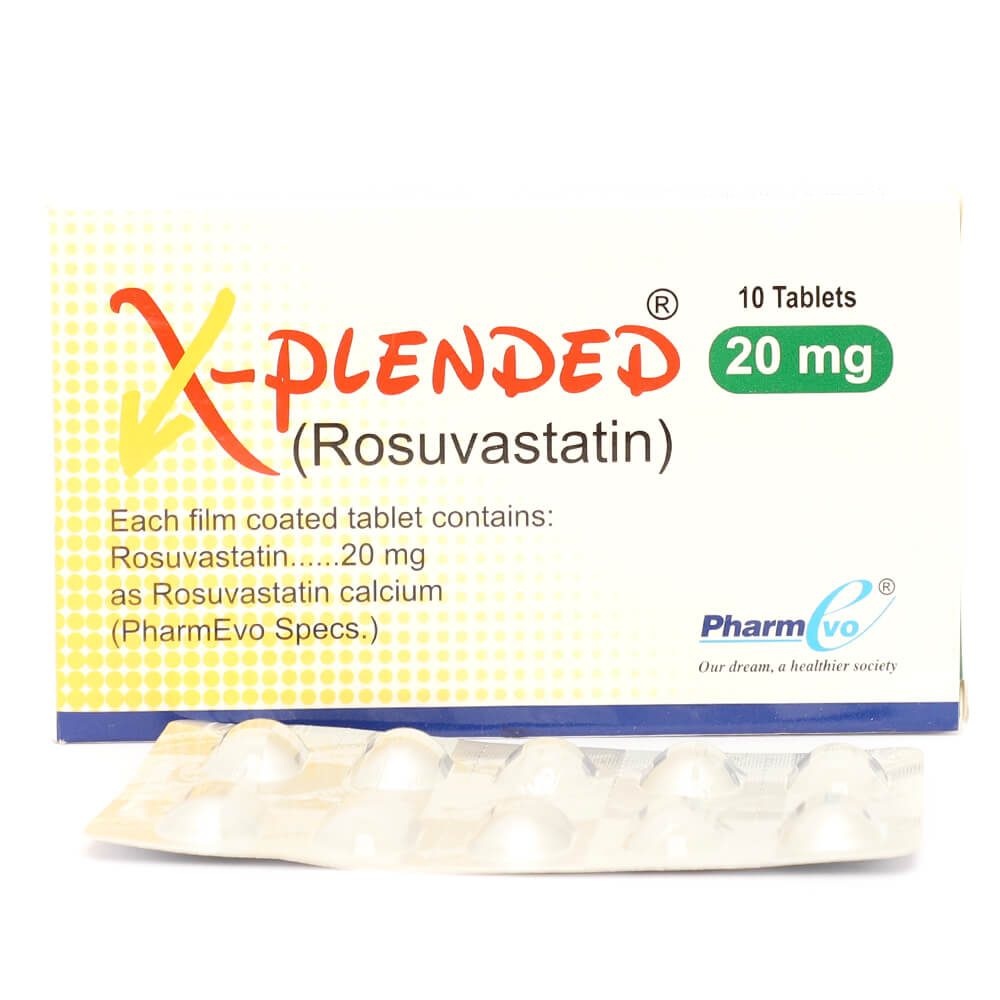 X-Plended Tab 20mg 10's