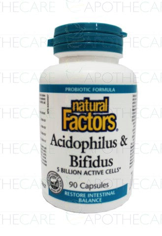 Acidophilus And Bifidus Cap 90's