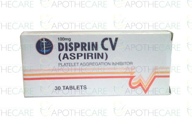Disprin CV Tab 100mg 30's