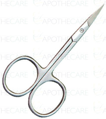 S-BC402 Curved Arrow Point Nail scissor 3.5inch
