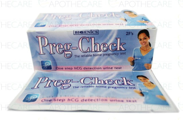 Preg-Check strips 25's