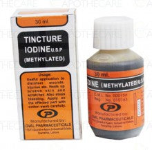 Tincture Iodine 1 Ounce 1's