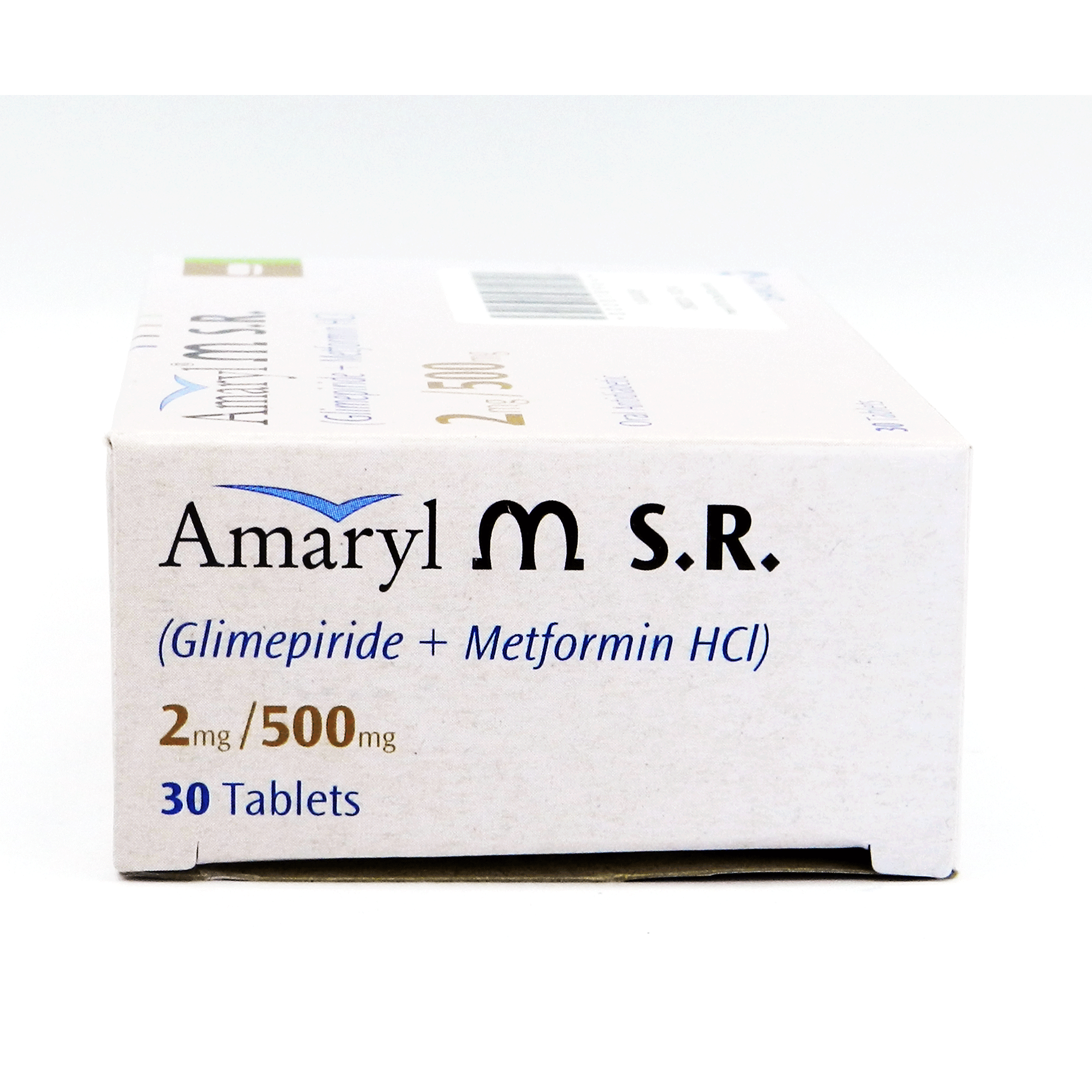 Amaryl M SR 2mg/500mg tab  3x10's