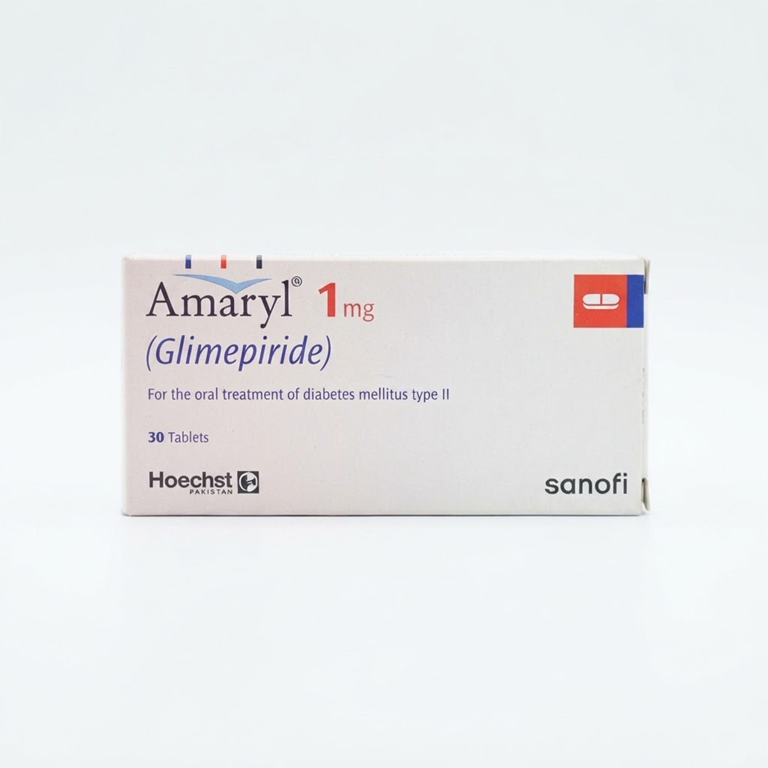 Amaryl 1mg tab 2x15's
