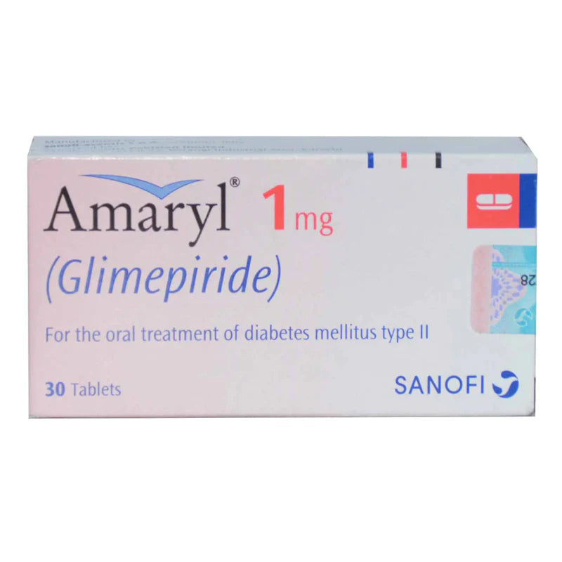 Amaryl 1mg tab 2x15's