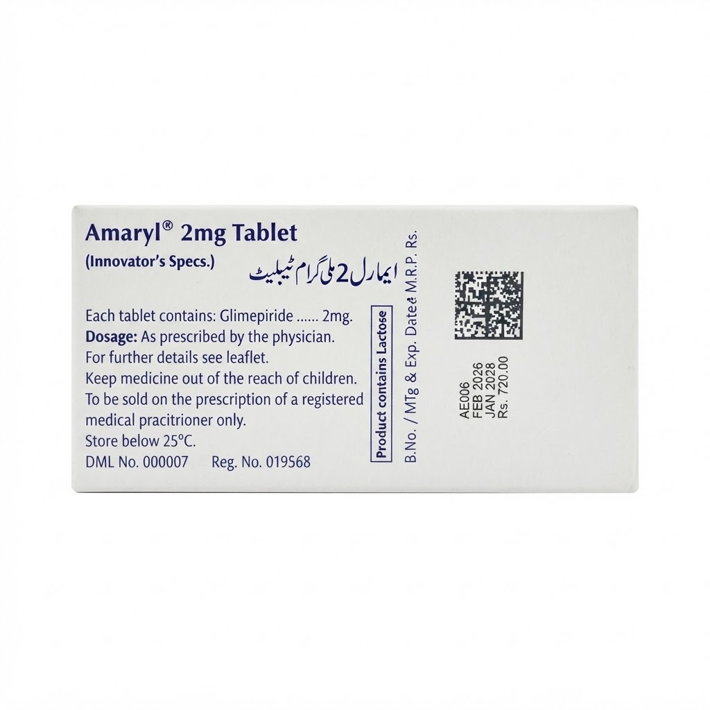 Amaryl Tab 4mg 2x15's — image 3 of 3