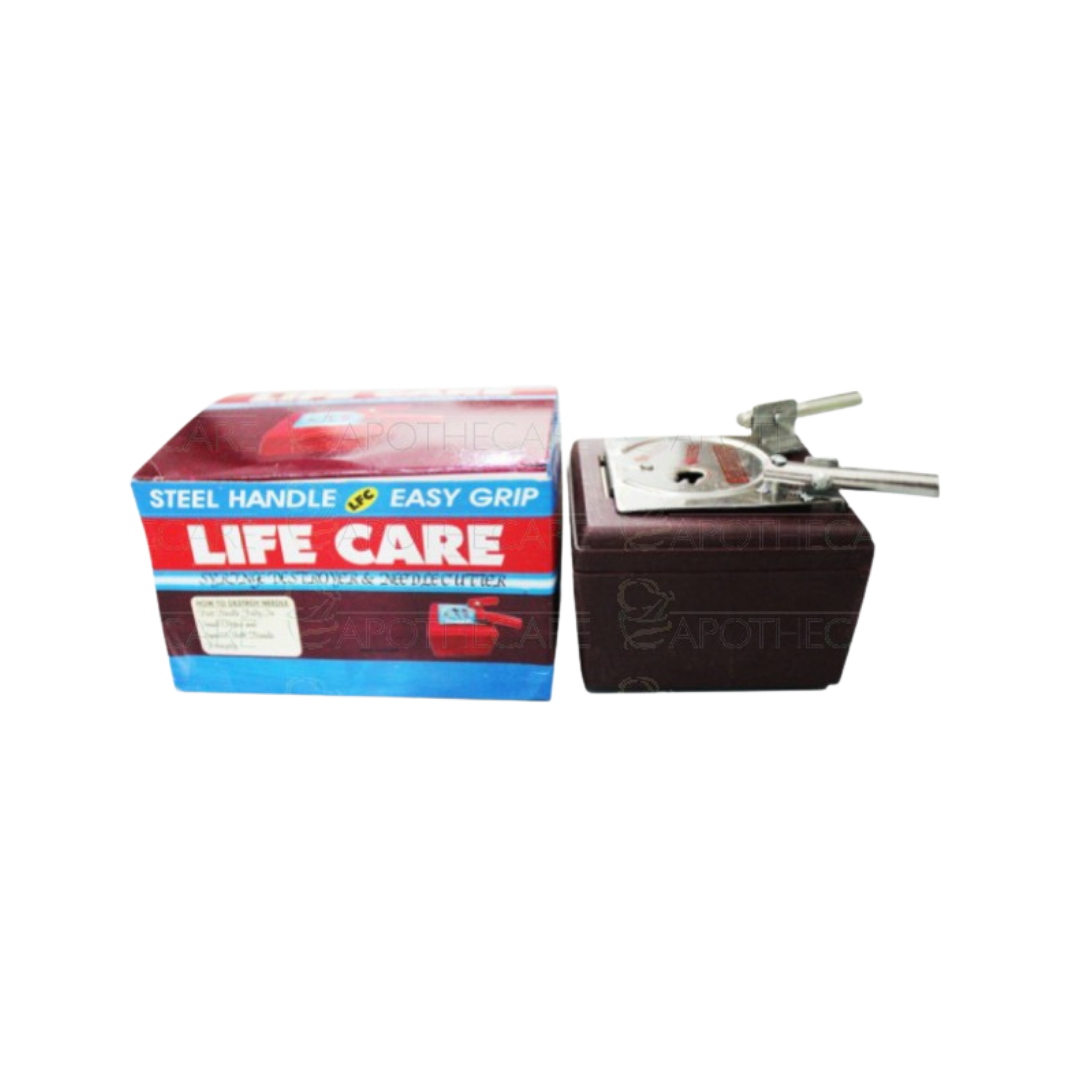 Life Care Syringe Cutter with Steel Handle 1's