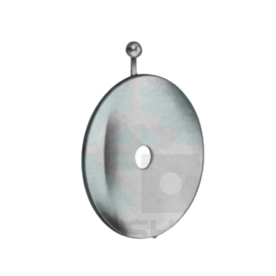 01-117 Ziegler Head Mirror With Metal Coating